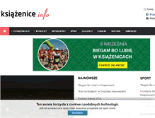 Tablet Screenshot of ksiazenice.info